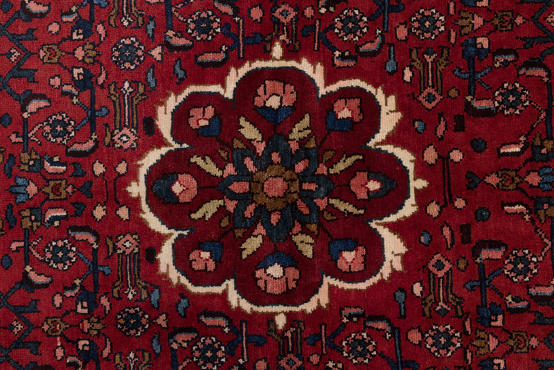 Perser Rug - Nomadic - 200 x 150 cm - dark red