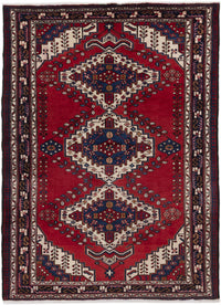 Perser Rug - Nomadic - 217 x 160 cm - red
