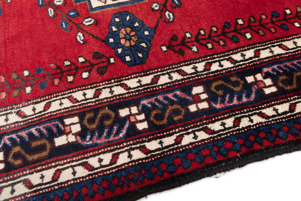 Perser Rug - Nomadic - 217 x 160 cm - red