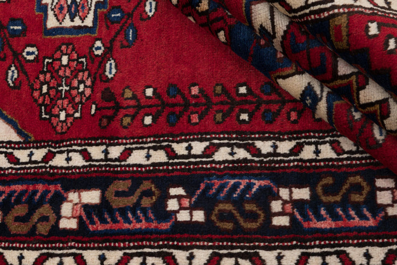 Perser Rug - Nomadic - 217 x 160 cm - red