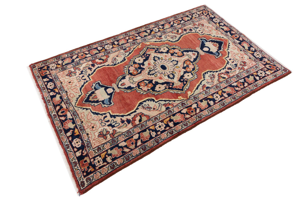 Perser Rug - Nomadic - 220 x 147 cm - light red