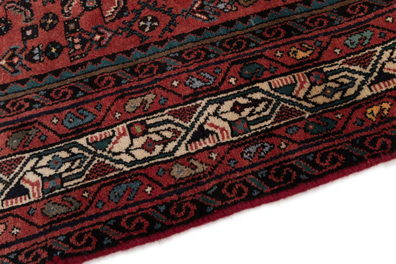 Perser Rug - Nomadic - 190 x 146 cm - dark red