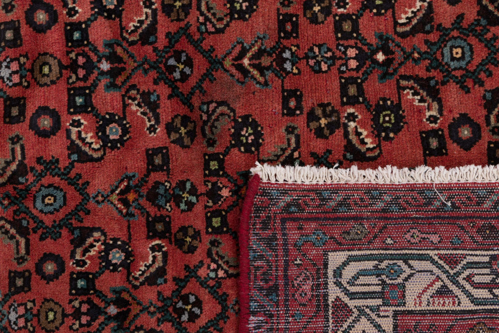 Perser Rug - Nomadic - 190 x 146 cm - dark red