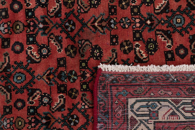 Perser Rug - Nomadic - 190 x 146 cm - dark red