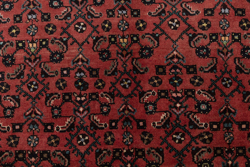 Perser Rug - Nomadic - 190 x 146 cm - dark red