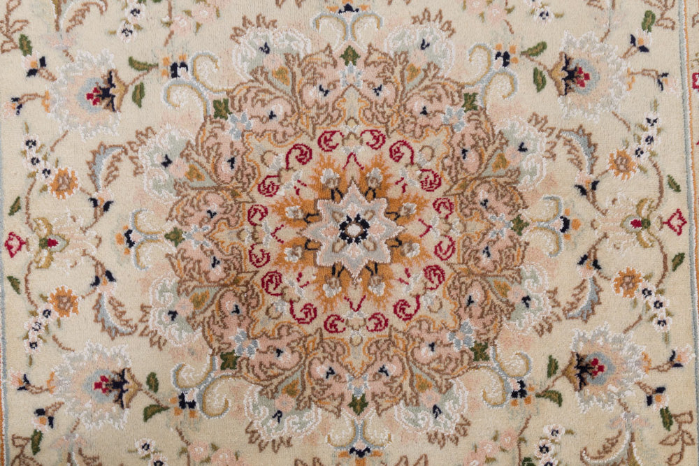 Perser Rug - Tabriz - Royal - 201 x 120 cm - cream