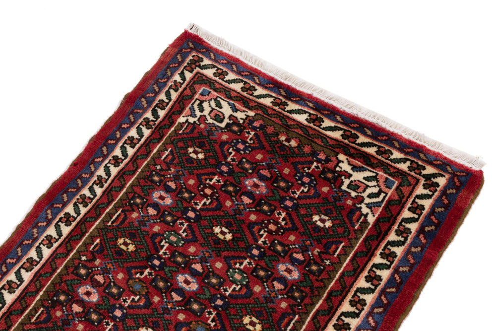 Runner Perser Rug - Nomadic - 187 x 65 cm - rust