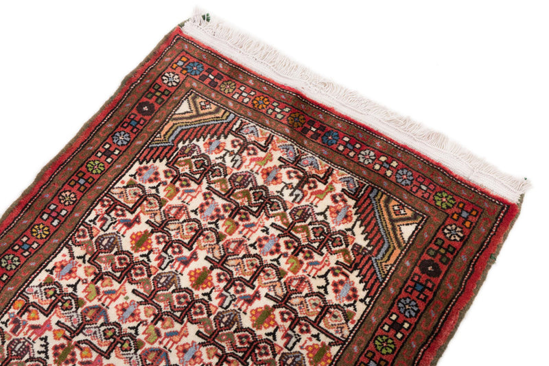 Runner Perser Rug - Nomadic - 185 x 77 cm - light red