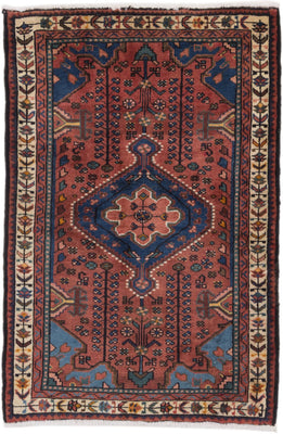 Perser Rug - Nomadic - 120 x 83 cm - rust