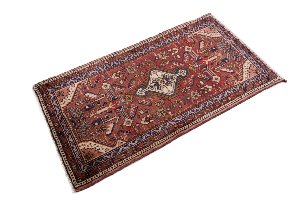 Perser Rug - Nomadic - 137 x 72 cm - rust