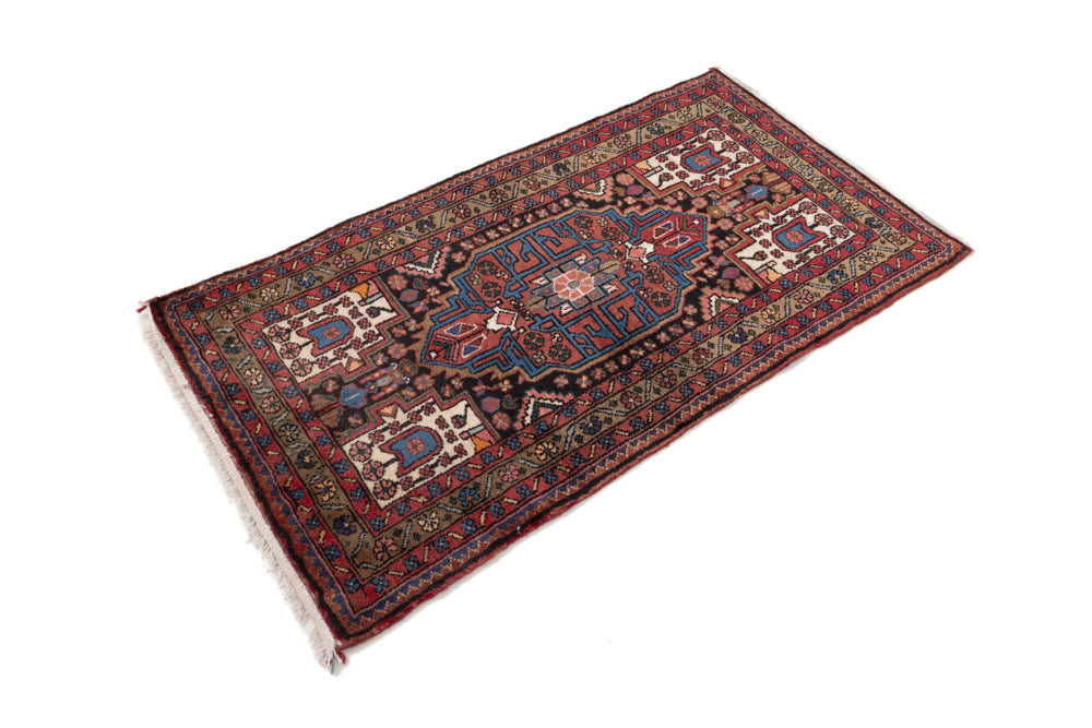 Perser Rug - Nomadic - 135 x 75 cm - rust