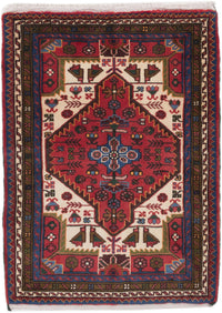 Perser Rug - Nomadic - 115 x 85 cm - red