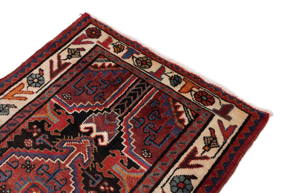 Perser Rug - Nomadic - 130 x 85 cm - rust