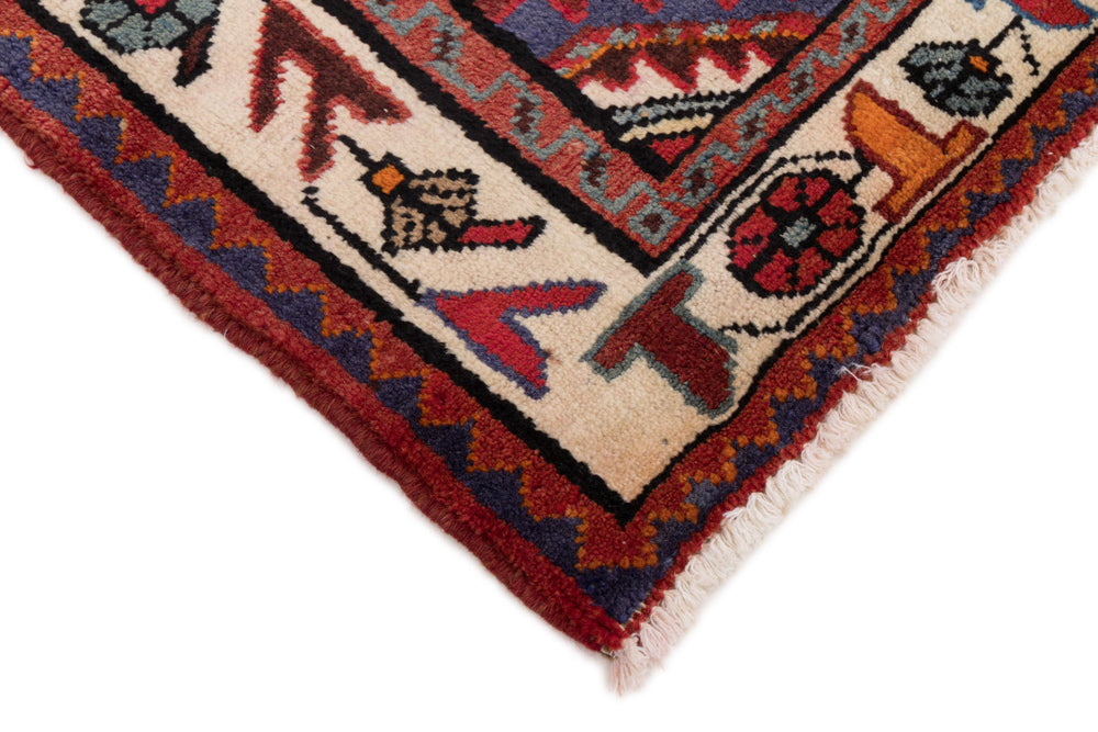 Perser Rug - Nomadic - 130 x 85 cm - rust