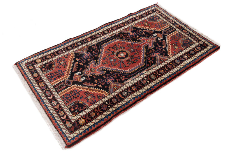 Perser Rug - Nomadic - 130 x 77 cm - rust