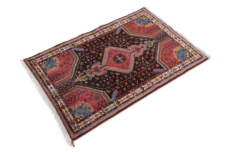 Perser Rug - Nomadic - 125 x 80 cm - red