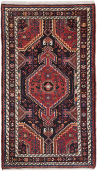 Perser Rug - Nomadic - 135 x 87 cm - dark red