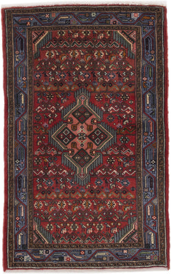 Perser Rug - Nomadic - 130 x 80 cm - dark red
