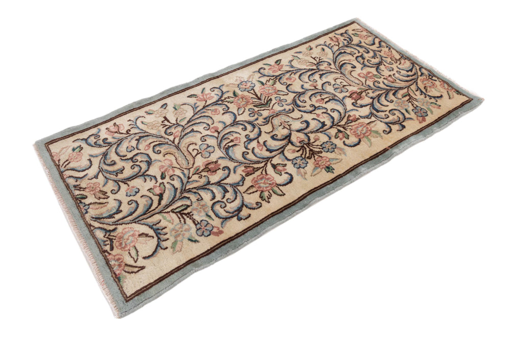 Tabriz - 40 Raj Rug 150x70cm - Persian Rugs