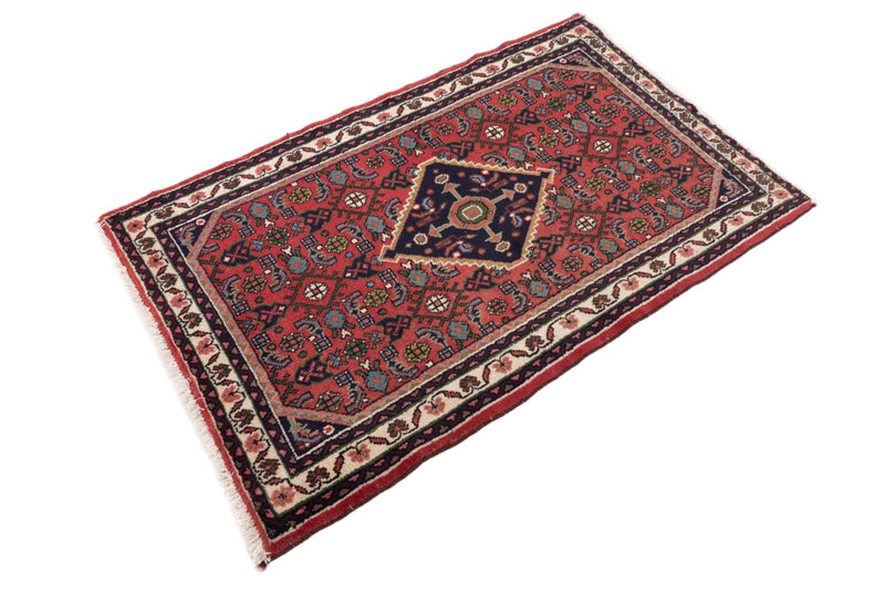 Perser Rug - Nomadic - 130 x 85 cm - dark red