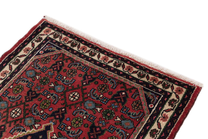 Perser Rug - Nomadic - 130 x 85 cm - dark red