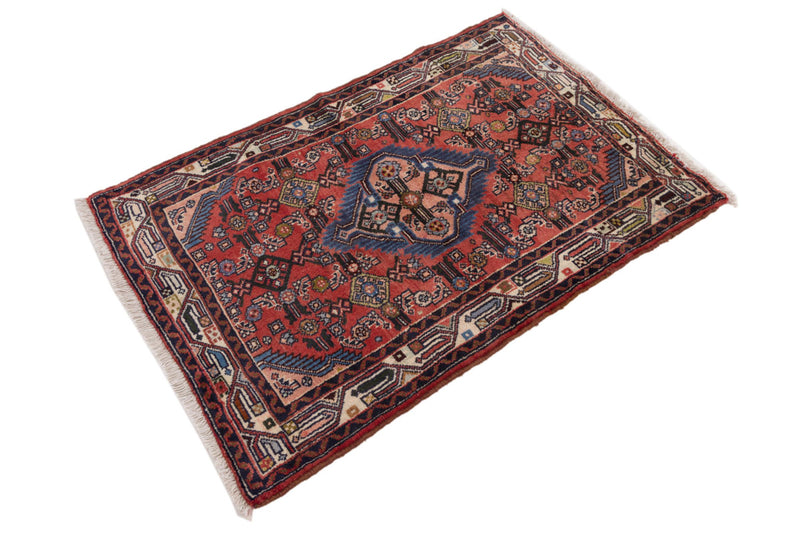 Perser Rug - Nomadic - 118 x 78 cm - dark red