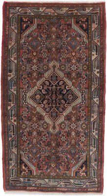 Perser Rug - Nomadic - 140 x 78 cm - dark beige