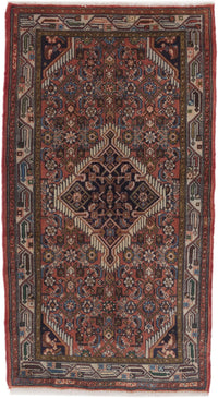 Perser Rug - Nomadic - 140 x 78 cm - dark beige