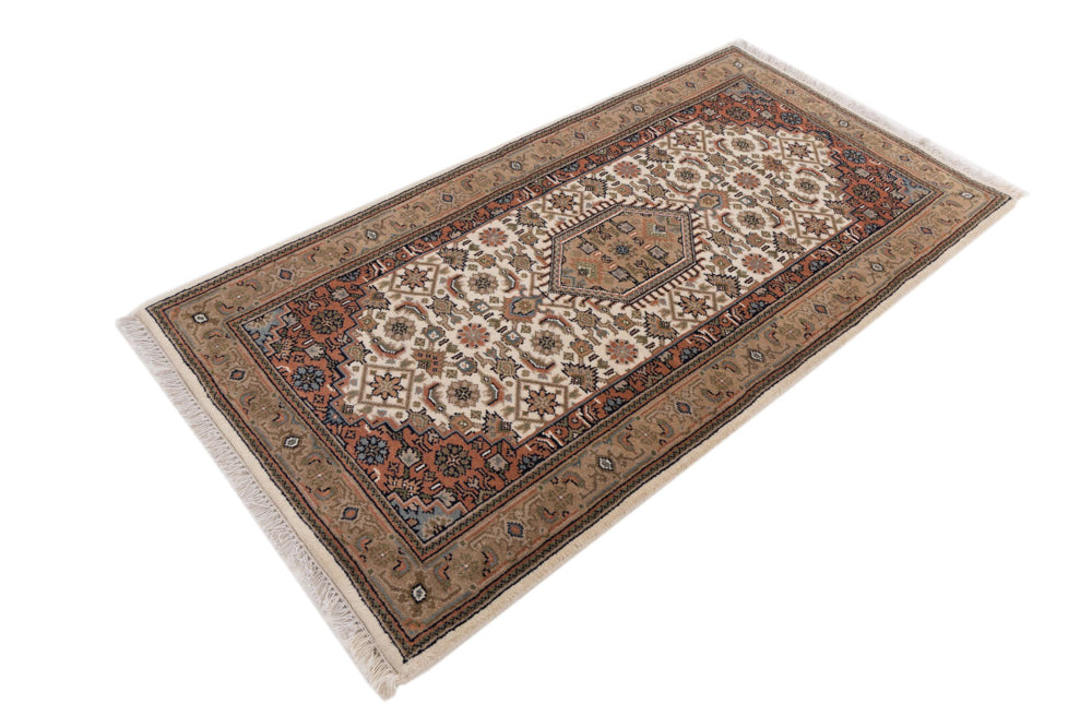 Indo Bidjar Rug 73x138cm - Oriental Rug