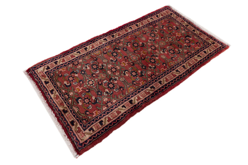 Perser Rug - Nomadic - 135 x 72 cm - red