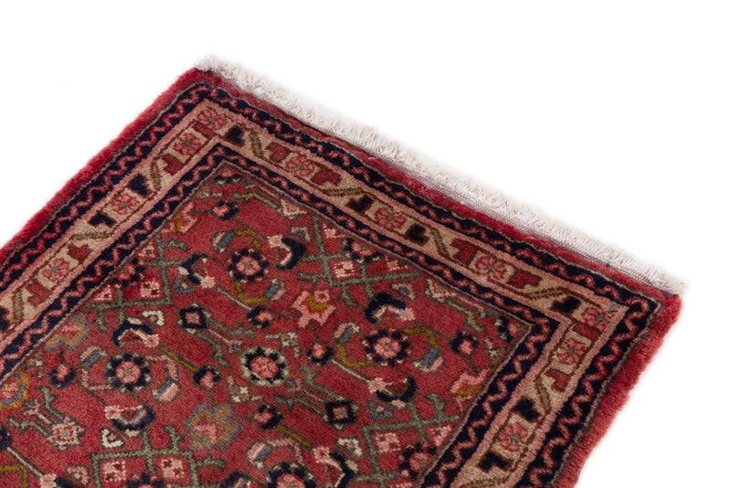 Perser Rug - Nomadic - 135 x 72 cm - red