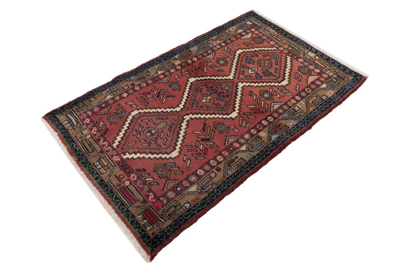 Perser Rug - Nomadic - 130 x 80 cm - red