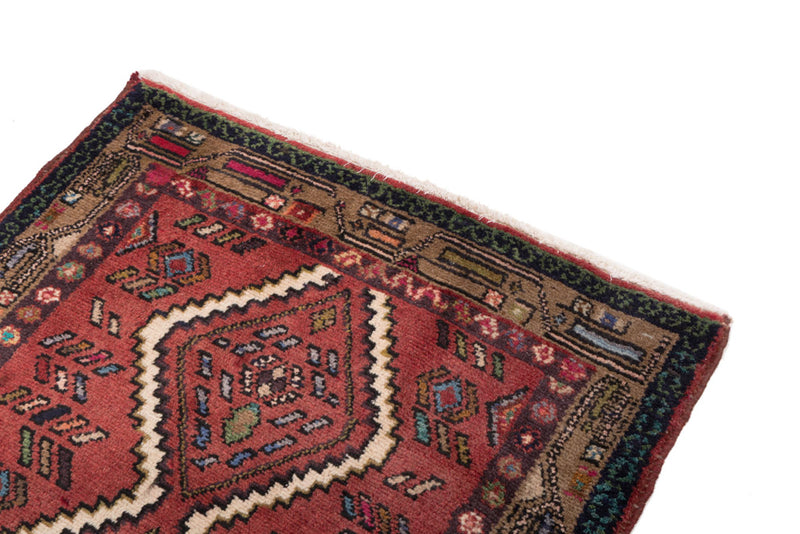 Perser Rug - Nomadic - 130 x 80 cm - red