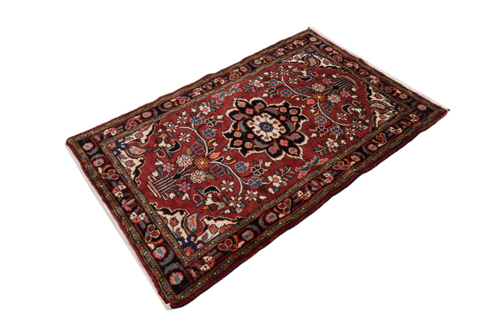 Perser Rug - Nomadic - 135 x 85 cm - red