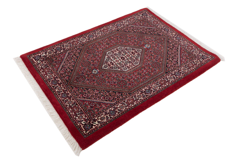 Perser Rug - Bidjar - 113 x 80 cm - dark red