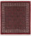 Perser Rug - Bidjar - 107 x 100 cm - dark red