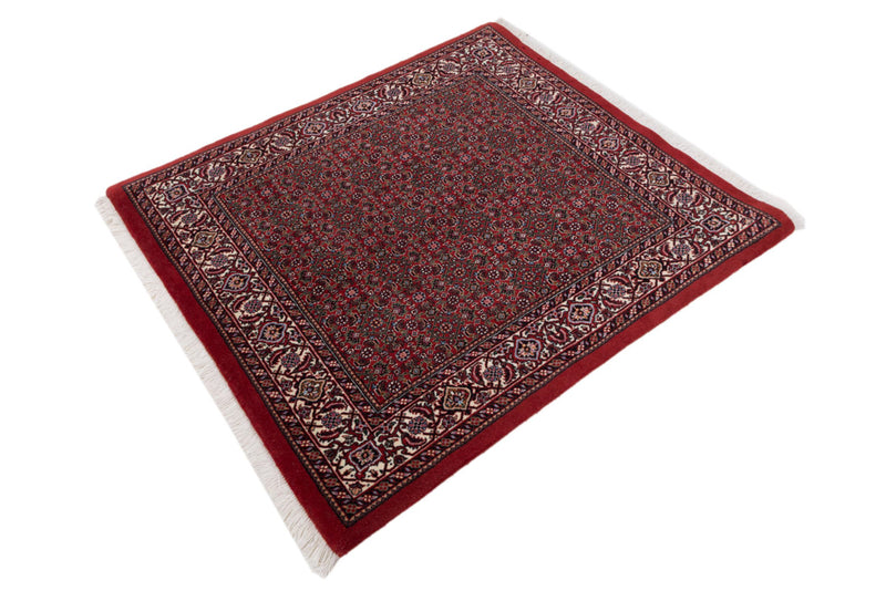 Perser Rug - Bidjar - 110 x 100 cm - dark red