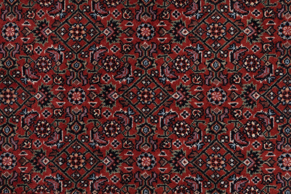 Runner Perser Rug - Bidjar - 198 x 55 cm - dark red