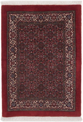 Perser Rug - Bidjar - 100 x 70 cm - dark red