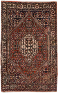 Perser Rug - Bidjar - 140 x 90 cm - dark beige