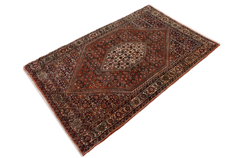 Perser Rug - Bidjar - 140 x 90 cm - dark beige