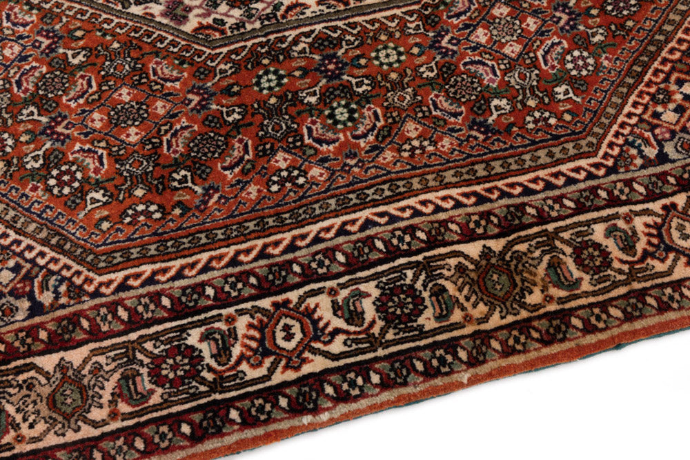 Perser Rug - Bidjar - 140 x 90 cm - dark beige