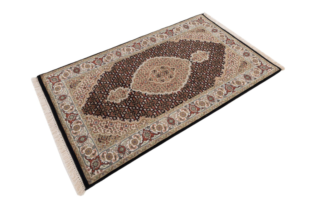 Indo Tabriz Rug 155x95cm - Oriental Rug