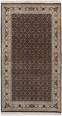 Oriental Rug - Tabriz - 159 x 93 cm - dark beige