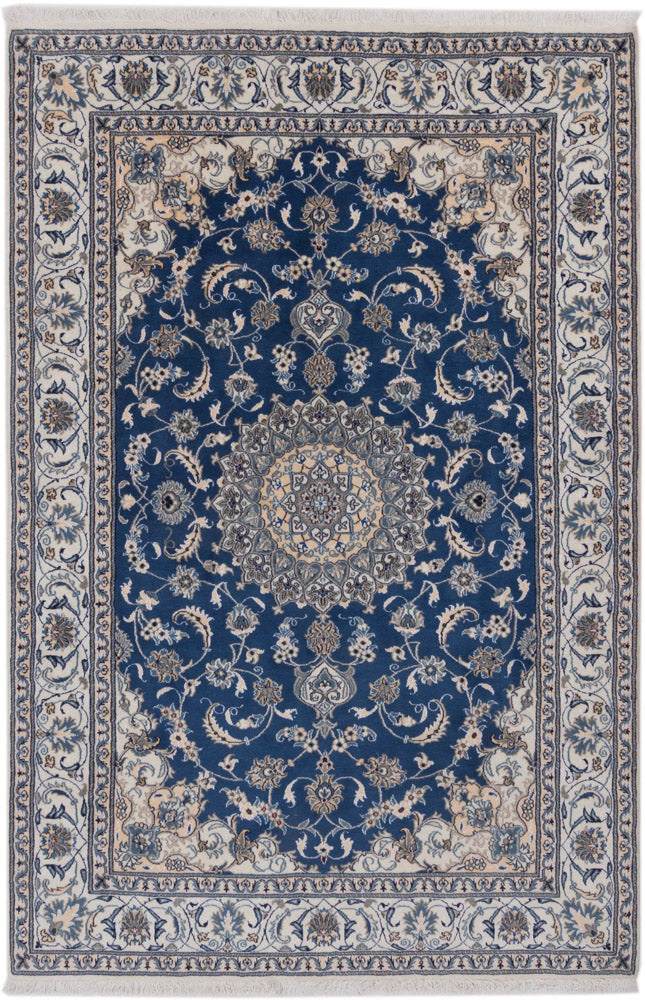 Perser Rug - Nain - 299 x 194 cm - blue