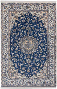 Perser Rug - Nain - 299 x 194 cm - blue