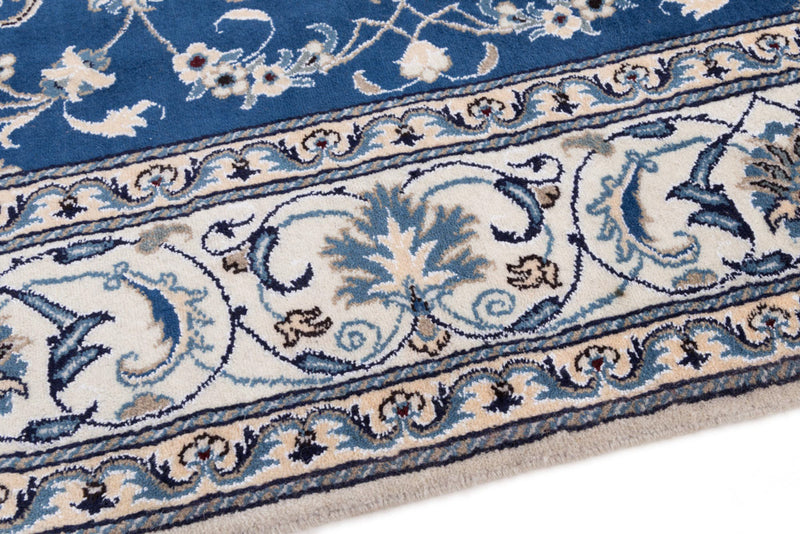 Perser Rug - Nain - 299 x 194 cm - blue
