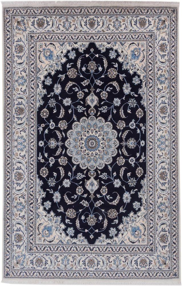 Perser Rug - Nain - 306 x 198 cm - dark blue