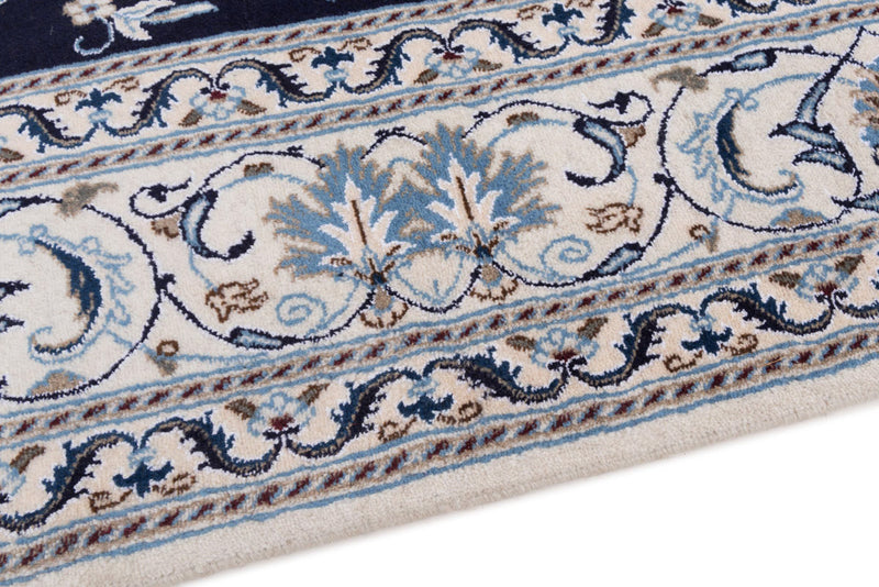 Perser Rug - Nain - 306 x 198 cm - dark blue