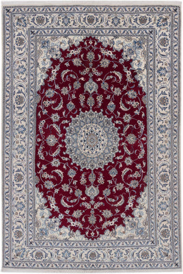 Perser Rug - Nain - 293 x 198 cm - red